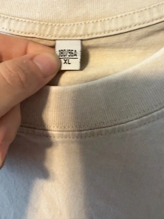 Iron Panda Fit Women's Cream Racoon Short Sleeve Graphic Tee - Picture 4 of 4